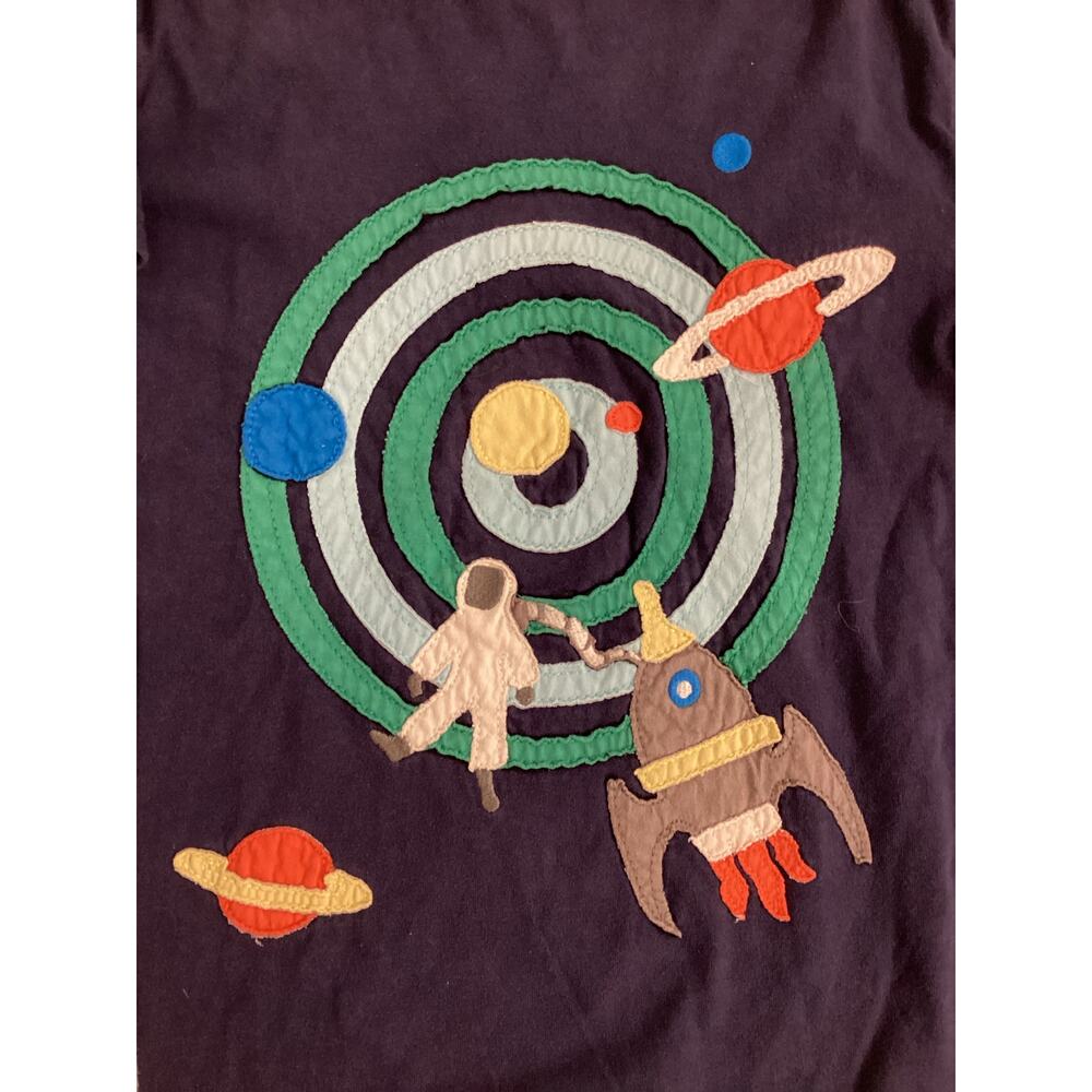 Mini Boden Layered Appliqué Space Shirt - Picture 3 of 3